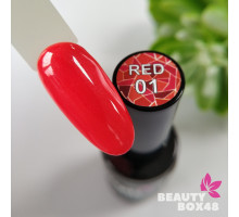 Гель-лак BeautyBox48 Red №01 10мл