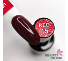 Гель-лак BeautyBox48 Red №15 10мл