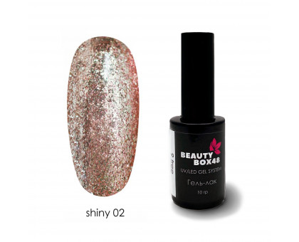 Гель-лак BeautyBox48 Shiny №02 10g