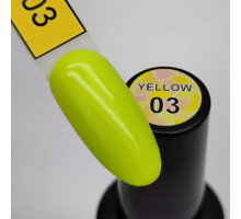 Гель-лак BeautyBox48 Yellow №03 10g