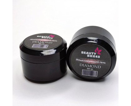 Гель BeautyBox48 Diamond прозрачный 50гр