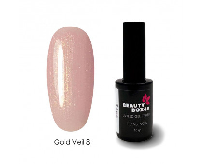 Гель-лак BeautyBox48 Gold Veil №08 10g