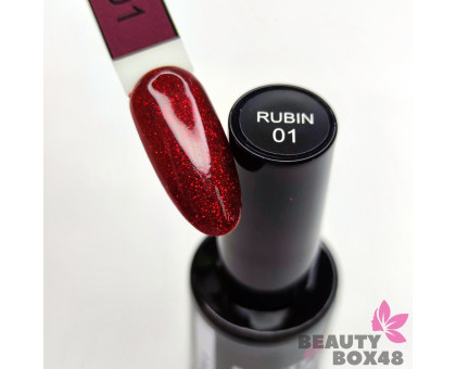 Гель-лак BeautyBox48 Rubin №01 10g