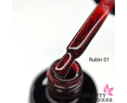 Гель-лак BeautyBox48 Rubin №01 10g