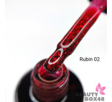 Гель-лак BeautyBox48 Rubin №02 10g