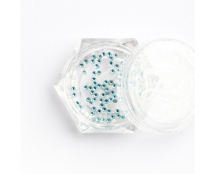 Стразы стеклянные SS3 100шт. арт. 1096 (Aquamarine)