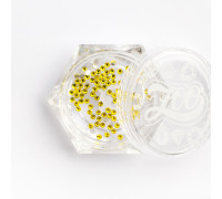 Стразы стеклянные SS3 100шт. арт. 1102 (Citrine)