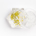 Стразы стеклянные SS3 100шт. арт. 1102 (Citrine)