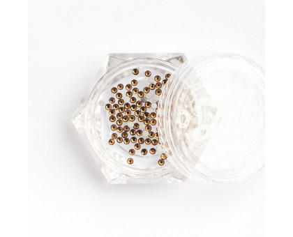 Стразы стеклянные SS3 100шт. арт. 1132 (Smoked Yellow)
