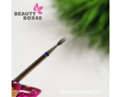 Бор алмазный почка синяя 021
