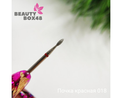 Бор алмазный почка красная 018