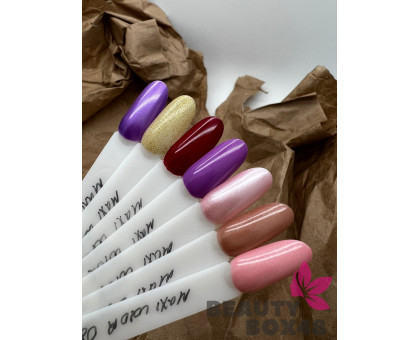Лак для ногтей с кальцием Maxi Color (в ассортименте) 11мл