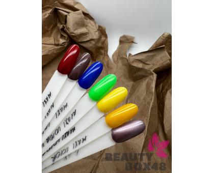 Лак для ногтей с кальцием Maxi Color (в ассортименте) 11мл