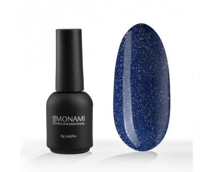 Гель-лак Monami Millenium Blue, 8гр (светоотражающий)