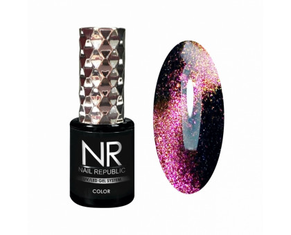 Гель-лак Nail Republic Кошачий глаз CAT-43 (5D) 10 мл