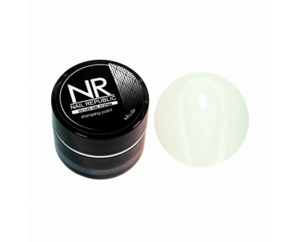 Nail Republic Краска для стемпинга White 7 гр