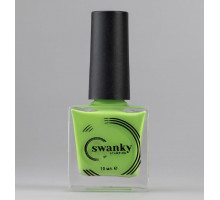 Лак для стемпинга Swanky Stamping №079, яркий лайм, 10 мл