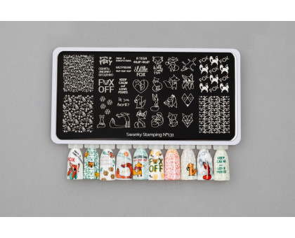 Пластина Swanky Stamping 131