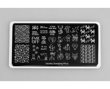 Пластина Swanky Stamping 131